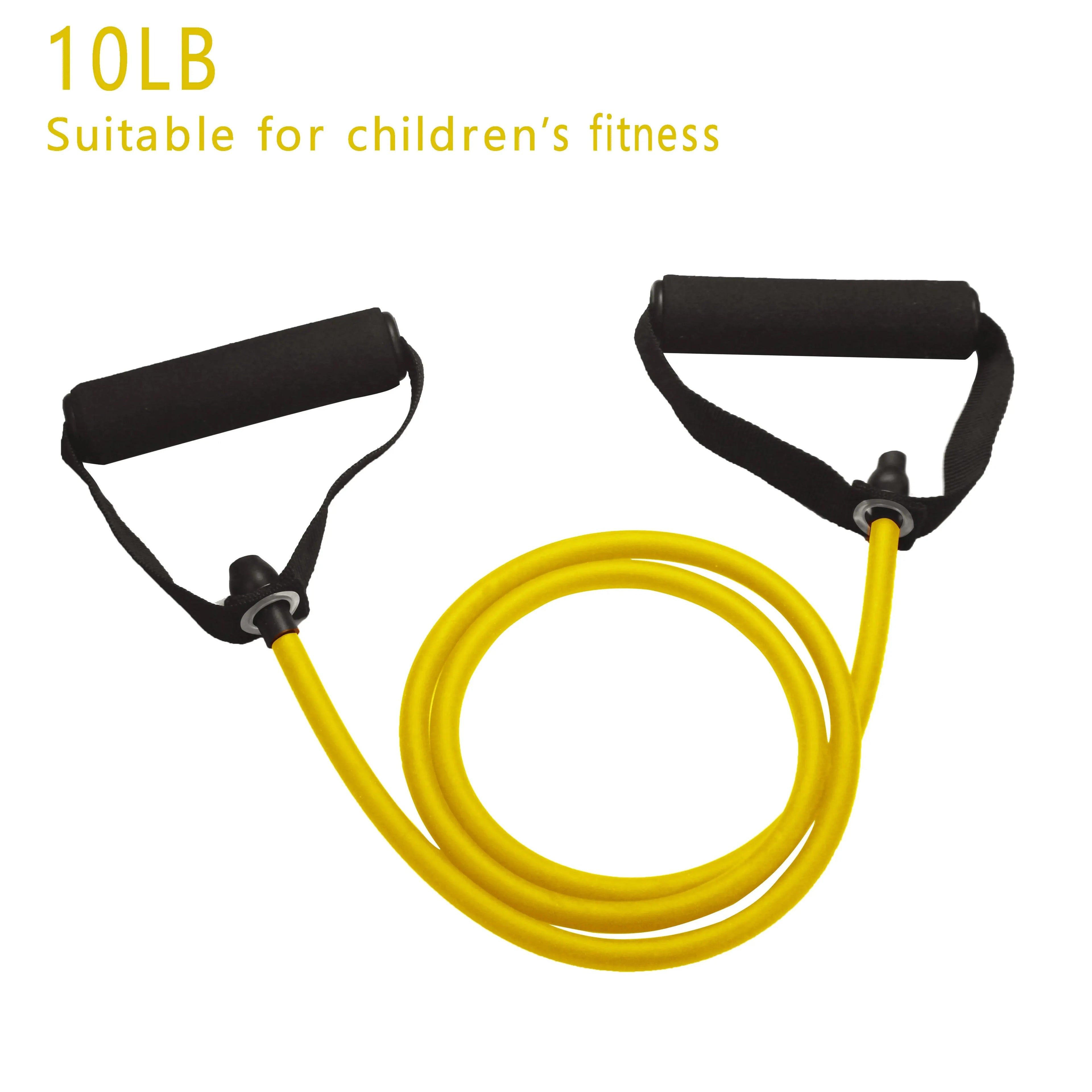 Bandas de Resistencia con Asas – Bandas de Ejercicio y Entrenamiento para Hombres y Mujeres, Equipo de Fuerza para Entrenar en Casa