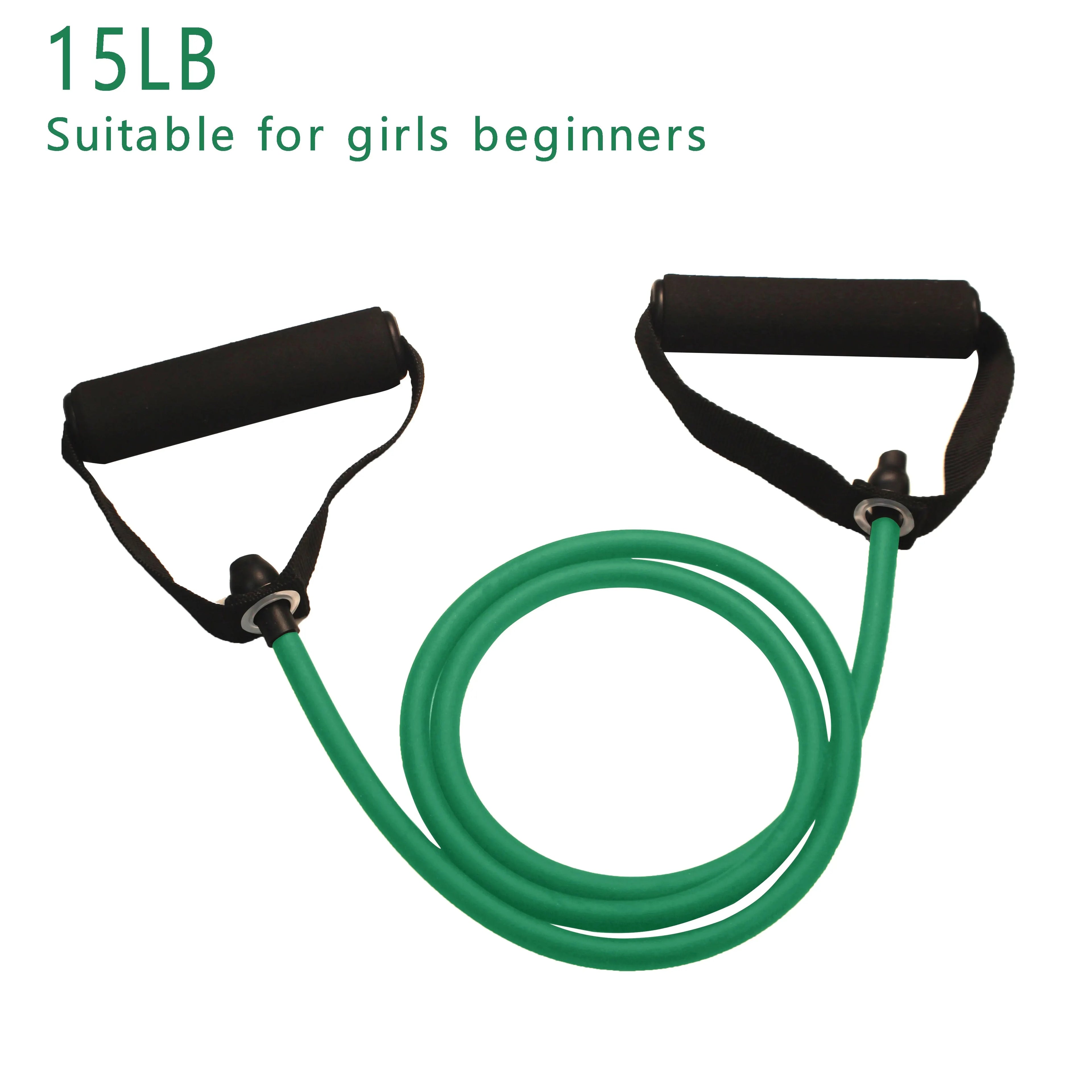 Bandas de Resistencia con Asas – Bandas de Ejercicio y Entrenamiento para Hombres y Mujeres, Equipo de Fuerza para Entrenar en Casa