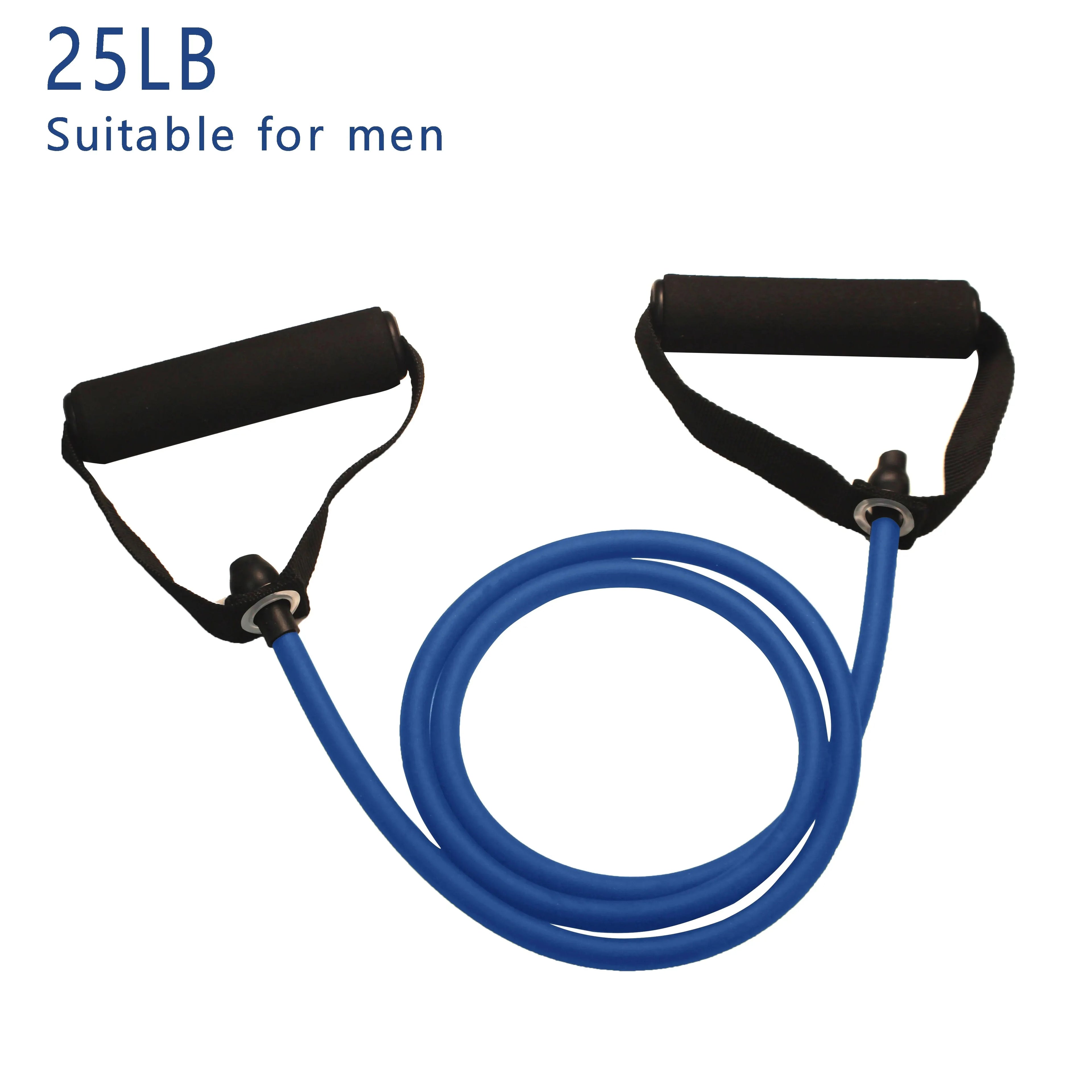 Bandas de Resistencia con Asas – Bandas de Ejercicio y Entrenamiento para Hombres y Mujeres, Equipo de Fuerza para Entrenar en Casa