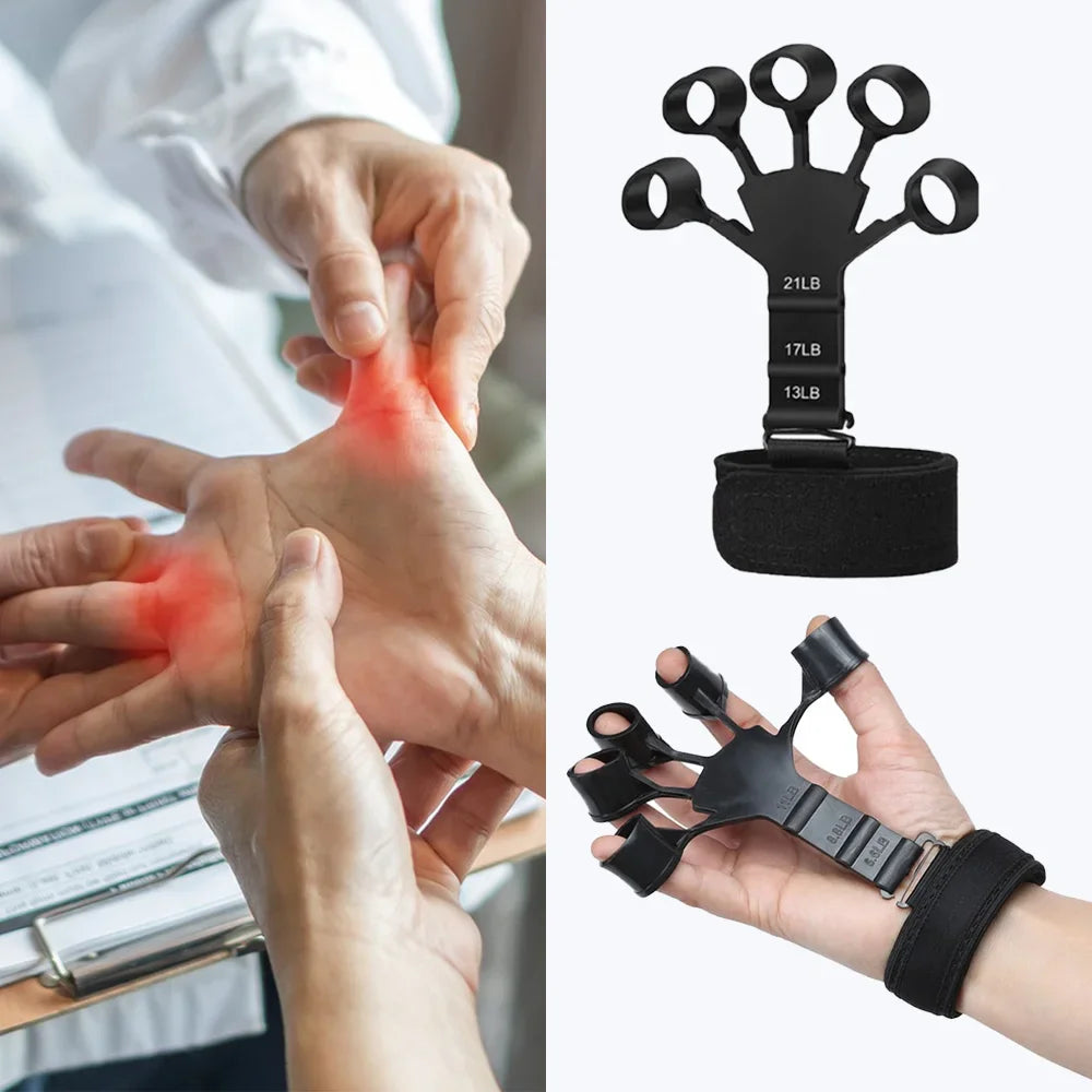 Kit de Pinza Contable de Fuerza – Ejercitador de Dedos, Estirador de Dedos, Entrenamiento de Agarre, Rehabilitación de Artritis y Entrenamiento de Recuperación de la Mano